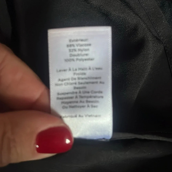 TALBOTS HEART VELVET BLOUSE TOP Size S Valentine’s Day - Picture 11 of 12